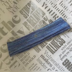 Lululemon blue/purple head band